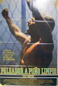 Imagen del vendedor de Peleador a Puno Limpio [movie poster]. (Cartel de la pelcula). a la venta por Wittenborn Art Books