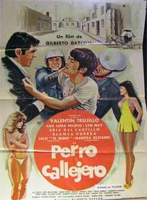 Bild des Verkufers fr Perro Callejero [movie poster]. (Cartel de la pelcula). zum Verkauf von Wittenborn Art Books