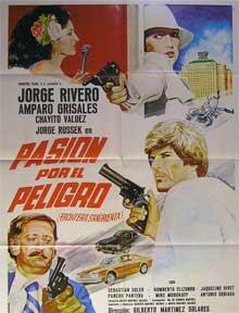 Imagen del vendedor de Pasion por el Peligro (Frontera Sangrienta) [movie poster]. (Cartel de la pelcula). a la venta por Wittenborn Art Books