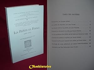 Les Préfets en France (1800-1940 )