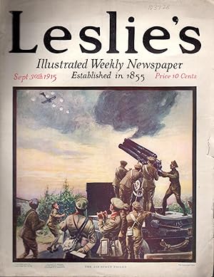 Seller image for Frank Leslie's Illustrated Weekly Newspaper Volume CXXI, No. 3134: September 30, 1915 for sale by Dorley House Books, Inc.