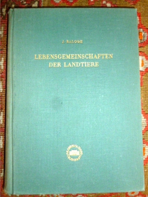 Image du vendeur pour Lebensgemeinschaften Der Landtiere. Ihre Erforschung Unter Besonderer Bercksichtigung Der Zooznologischen Arbeitsmethoden. mis en vente par Antiquariat Clement