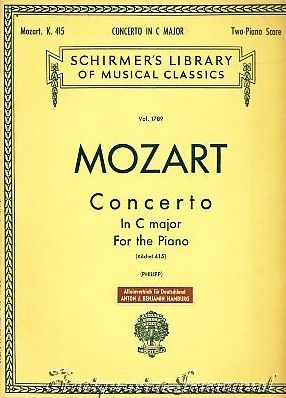 Concerto In C major For the Piano [Köchel 415] (Philipp)
