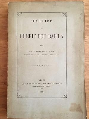 Histoire du Cherif Bou Bar'la