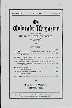 The Colorado Magazine, Vol. XV, No. 4, July 1938