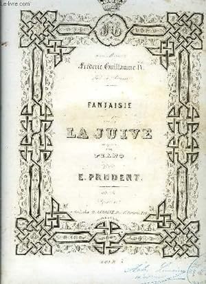Seller image for FANTAISIE SUR LA JUIVE for sale by Le-Livre