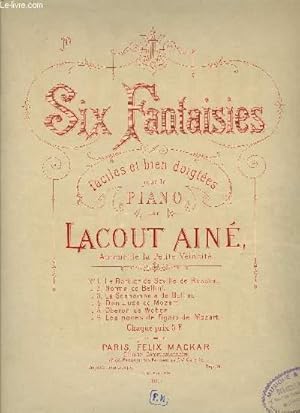 Seller image for SIX FANTAISIES for sale by Le-Livre