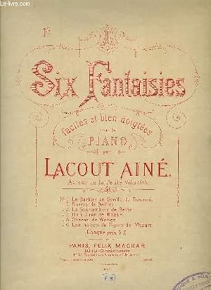 Seller image for SIX FANTAISIES for sale by Le-Livre