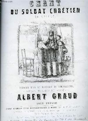 Seller image for CHANT DU SOLDAT CHRETIEN EN CRIMEE for sale by Le-Livre