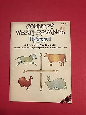 Seller image for Country Weathervanes to Stencil for sale by COVENANT HERITAGE LIBRIS