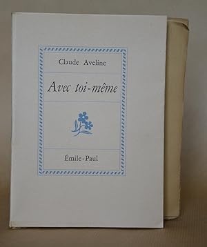 Imagen del vendedor de Avec Toi-mme a la venta por Librairie Raimbeau