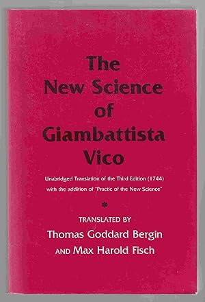 Seller image for The New Science of Giambattista Vico for sale by Riverwash Books (IOBA)