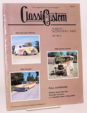 Classic & Custom: the magazine for all car enthusiasts vol. 1, no. 3, Aug./Sept. 1980