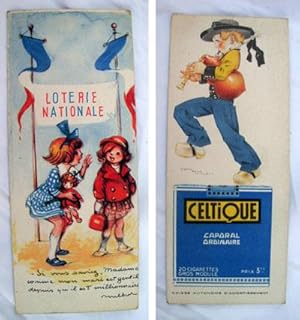 Marcapáginas - Bookmark : CIGARETTES CELTIQUE - LOTERIE NATIONALE