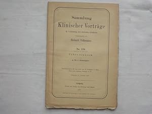 Seller image for Ueber Glaucom. Aus: Sammlung Klinischer Vortrge. No. 124. for sale by Malota