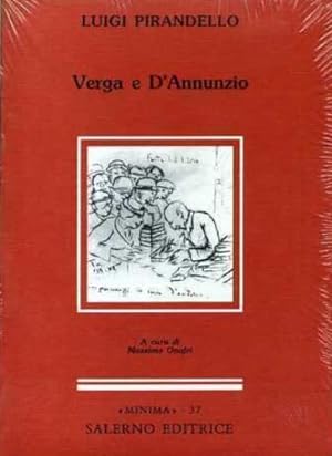 Seller image for Verga e D'annunzio. for sale by FIRENZELIBRI SRL