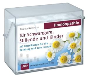 Seller image for Homopathie fr Schwangere, Stillende und Kinder, Karteikarten : 316 Karteikarten fr die Beratung und zum Lernen for sale by AHA-BUCH GmbH