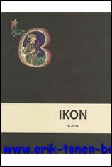 Immagine del venditore per Ikon 3/2010 Journal of Iconographic Studies, venduto da BOOKSELLER  -  ERIK TONEN  BOOKS