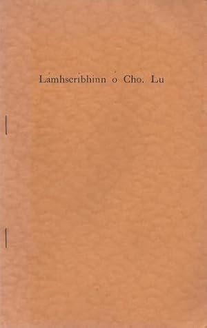 Lamhscribhinn o Cho. Lu.