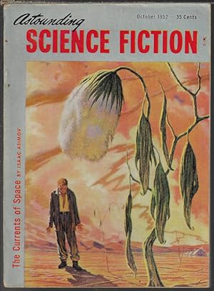 Bild des Verkufers fr ASTOUNDING Science Fiction: October, Oct. 1952 ("The Currents of Space") zum Verkauf von Books from the Crypt