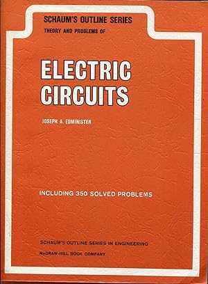 Bild des Verkufers fr Theory and problems of Electric circuits including 350 solved problems zum Verkauf von Sylvain Par