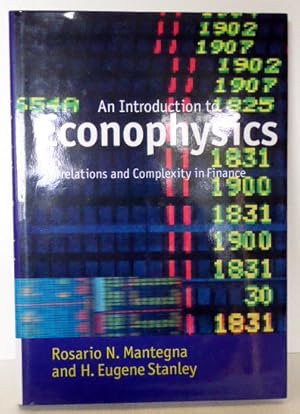 Immagine del venditore per An Introduction to Econophysics: Correlations and Complexity in Finance venduto da RON RAMSWICK BOOKS, IOBA