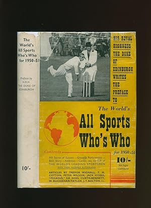 Seller image for The World's All Sports Who's Who for 1950-1951 for sale by Little Stour Books PBFA Member