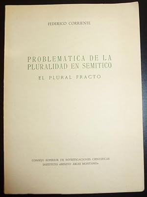 Seller image for Problematica de la Pluralidad en Semitico: El Pluro Fracto for sale by Jeff Irwin Books