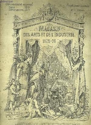 Seller image for MAGASIN DES ARTS ET DES INDUSTRIE - SEPTIEME ANNEE N 1 for sale by Le-Livre