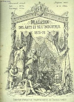 Seller image for MAGASIN DES ARTS ET DES INDUSTRIE - SEPTIEME ANNEE N 10 for sale by Le-Livre