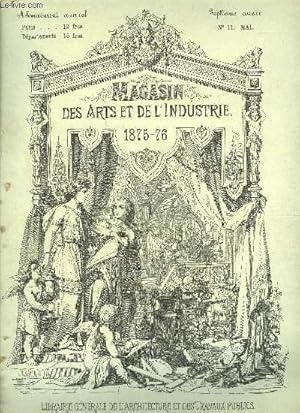 Seller image for MAGASIN DES ARTS ET DES INDUSTRIE - SEPTIEME ANNEE N 11 for sale by Le-Livre