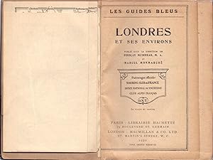 Image du vendeur pour LES GUIDES BLEUS LONDRES LONDRES ET SES ENVIRONS- (HACHETTE) mis en vente par Libreria 7 Soles