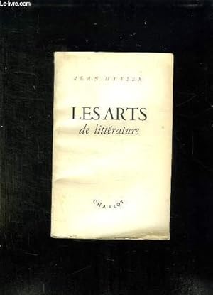 Immagine del venditore per LES ARTS DE LITTERATURE. venduto da Le-Livre