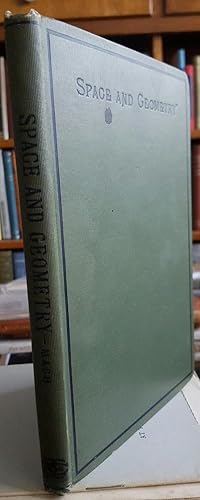 Immagine del venditore per Space and Geometry in the Light of Physiological, Psychological and Physical Inquiry. From the German by Thomas J. McCormack. (Stillman Drake's copy.) venduto da Ted Kottler, Bookseller
