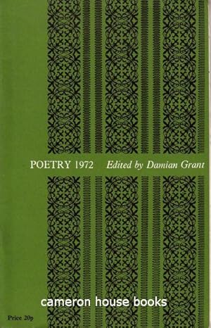 Seller image for Poetry 1972 for sale by Cameron House Books
