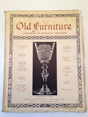 Seller image for Old Furniture: a magazine of domestic ornament for sale by Bookfare