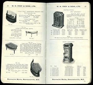 Bild des Verkufers fr W. N. Froy & Sons Ltd Merchants and Manufacturers Illustrated Pocket Trade Price List for the Trade Only zum Verkauf von Little Stour Books PBFA Member