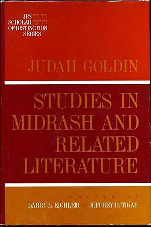 Seller image for Studies in Midrash and Related Literature. for sale by Kurt Gippert Bookseller (ABAA)