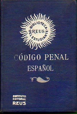 Imagen del vendedor de DECRETO DE 23 DE DICIEMBRE DE 1944 PROMULGANDO EL CDIGO PENAL DE 1944. a la venta por angeles sancha libros