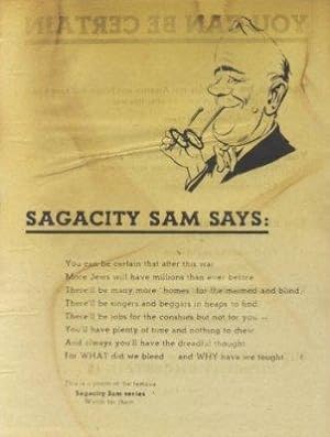 Sagacity Sam says .