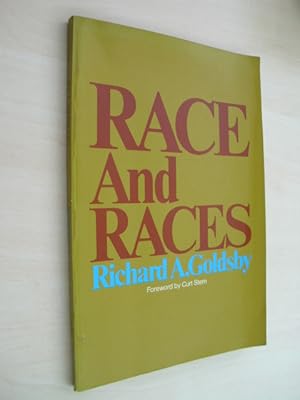 Imagen del vendedor de Race and races. a la venta por Antiquariat Hamecher