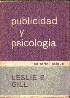Seller image for PUBLICIDAD Y PSICOLOGA for sale by El libro que vuela