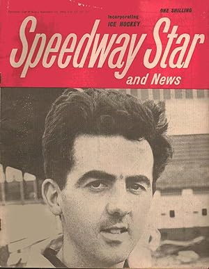 Bild des Verkufers fr Speedway Star and News Incorporating Ice Hockey. November 13, 1964. Volume 13. Number 35. Front Cover: Bob Hughes, Newport. Back Cover: Ross Gilbertson, Poole zum Verkauf von SAVERY BOOKS