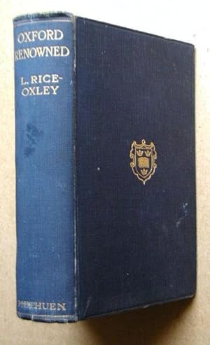 Seller image for Oxford Renowned. for sale by N. G. Lawrie Books
