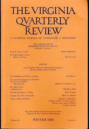 The Virginia Quarterly Review Vol. 59, No. 1; Winter, 1983