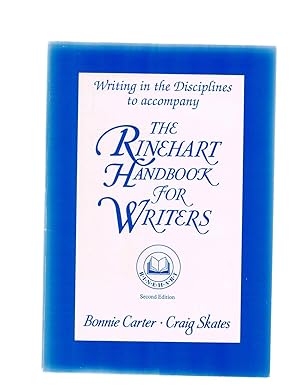 Imagen del vendedor de Writing in the Disciplines to Accompany the Rinehart Handbook for Writers a la venta por Riverhorse Books