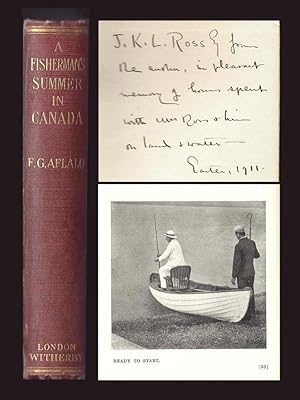 A FISHERMAN'S SUMMER IN CANADA. Inscribed