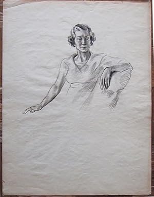 Untitled 1960 (an original pencil drawing by Charles James)