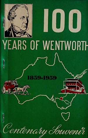 100 Years Of Wentworth 1859-1959 - Cetenary Souvenir.