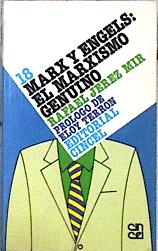 Seller image for Marx y Engels : el marxismo genuino for sale by Almacen de los Libros Olvidados